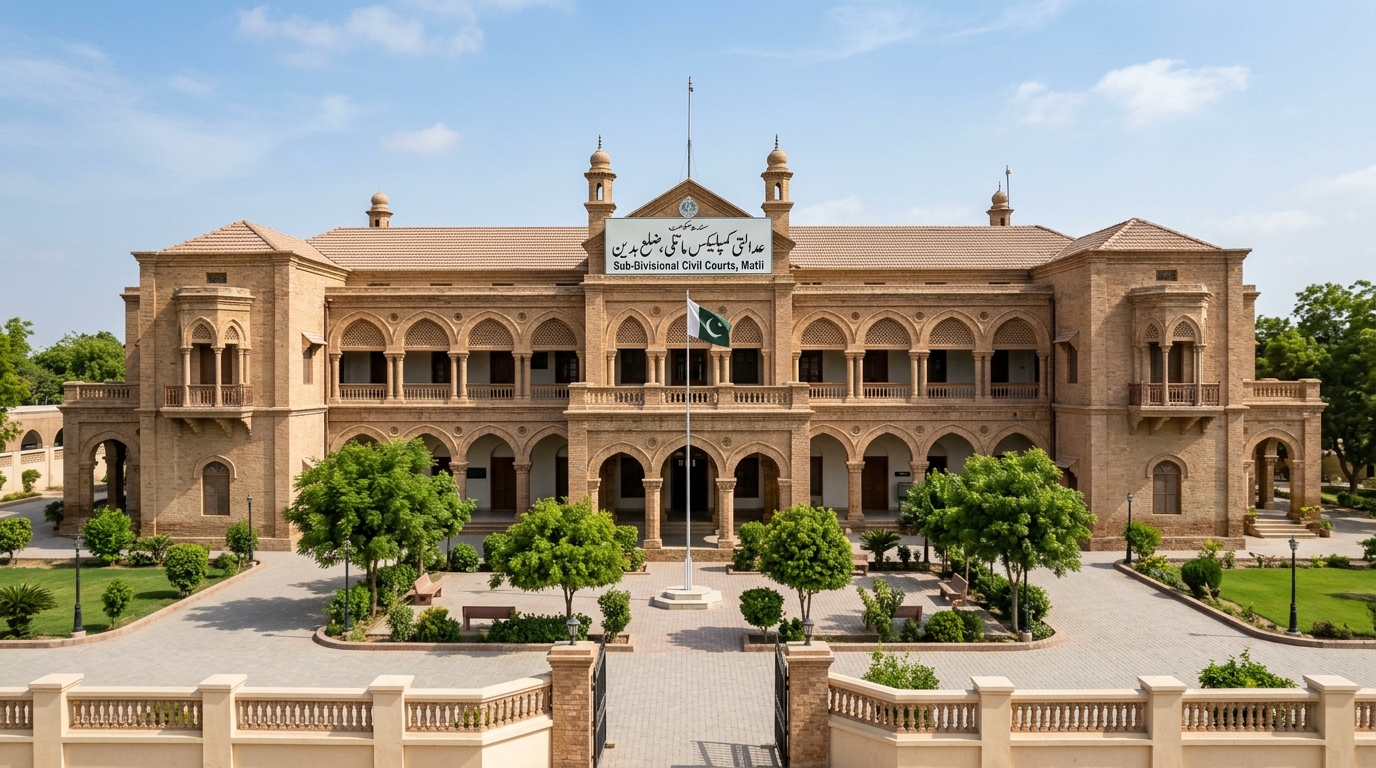 Sub-Divisional Civil Courts Matli District Badin